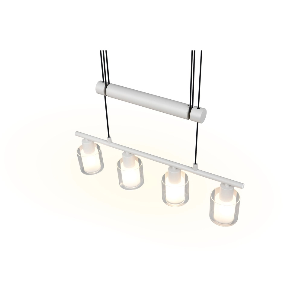 Lampe suspendue Neralo 4-gris clair Trio 4017807702910