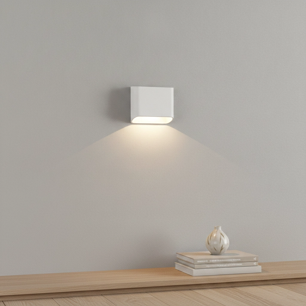 Applique murale Diaz 1L Blanc