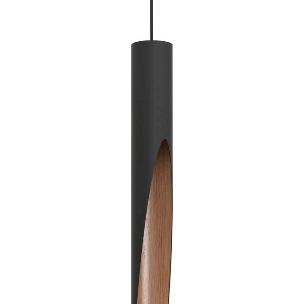 Lampe suspendue cylindre Barbotto Ø6cm Eglo 9008606327966