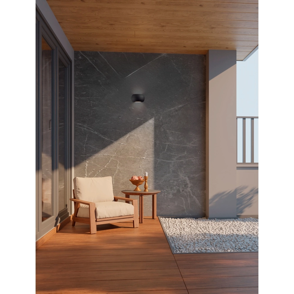 Applique murale design Prato noir Lyora 5212017453082