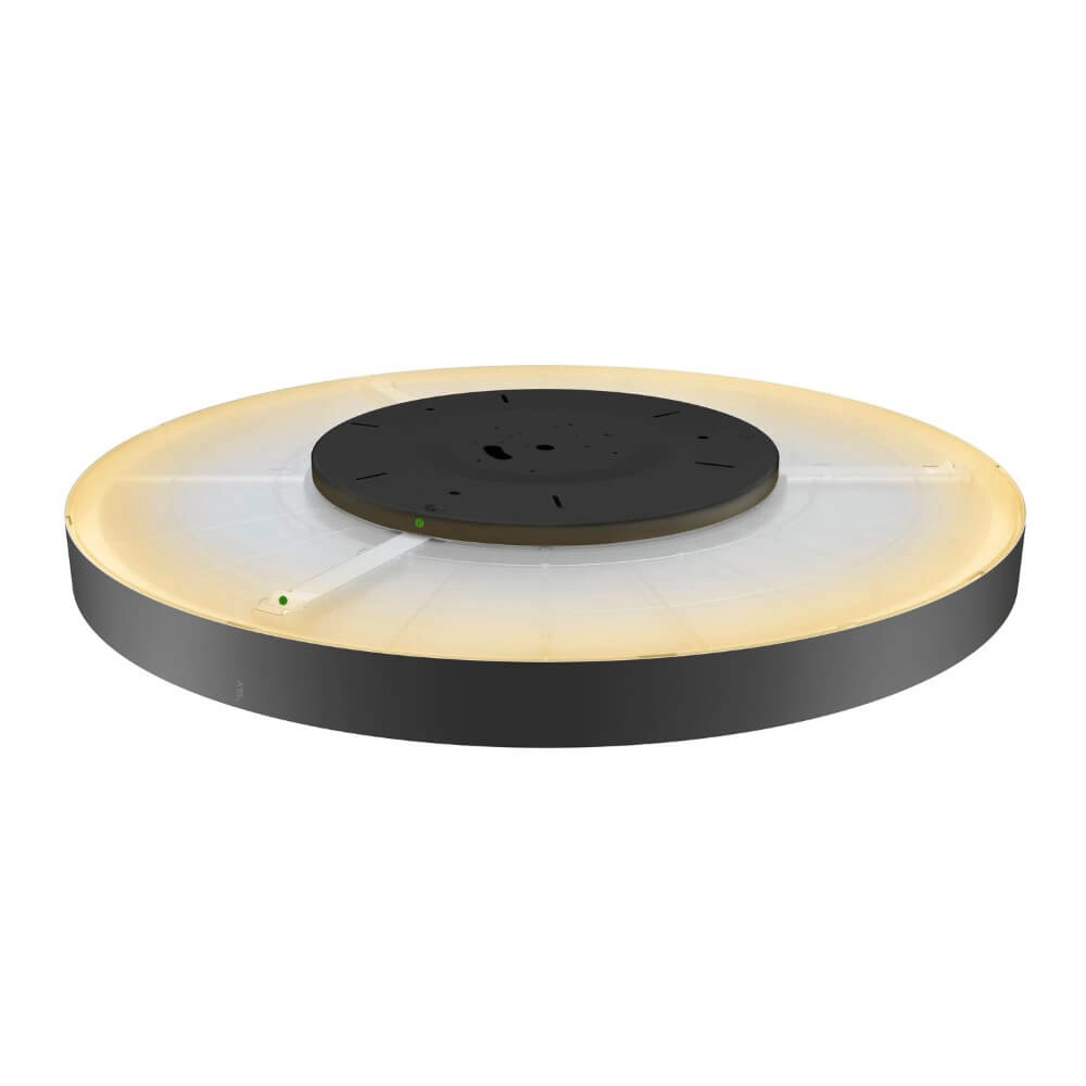 Plafonnier / Lampe suspendue Medo Pro 90 noir - CCT - 110g - Ø 90cm SLV 4024163276757