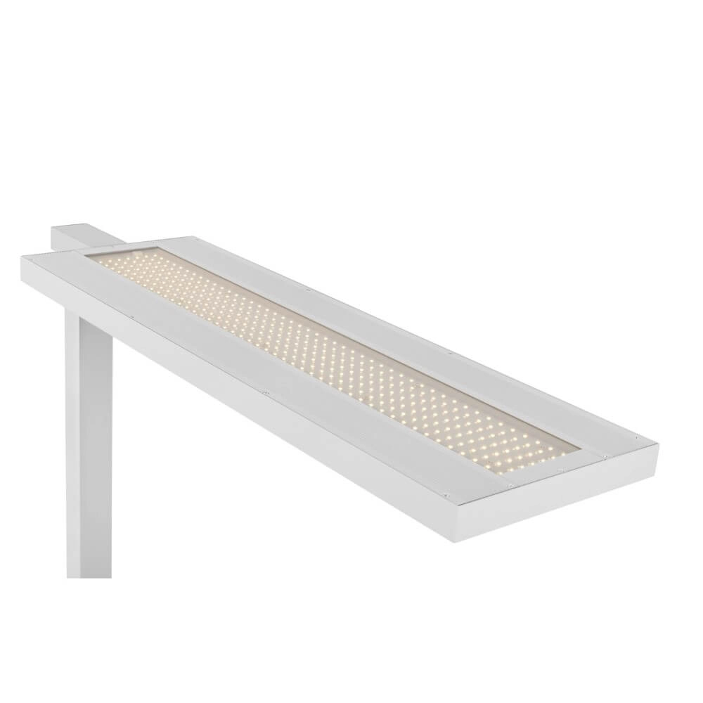 Lampadaire de bureau LED Worklight Pro blanc - simple SLV 4024163277990