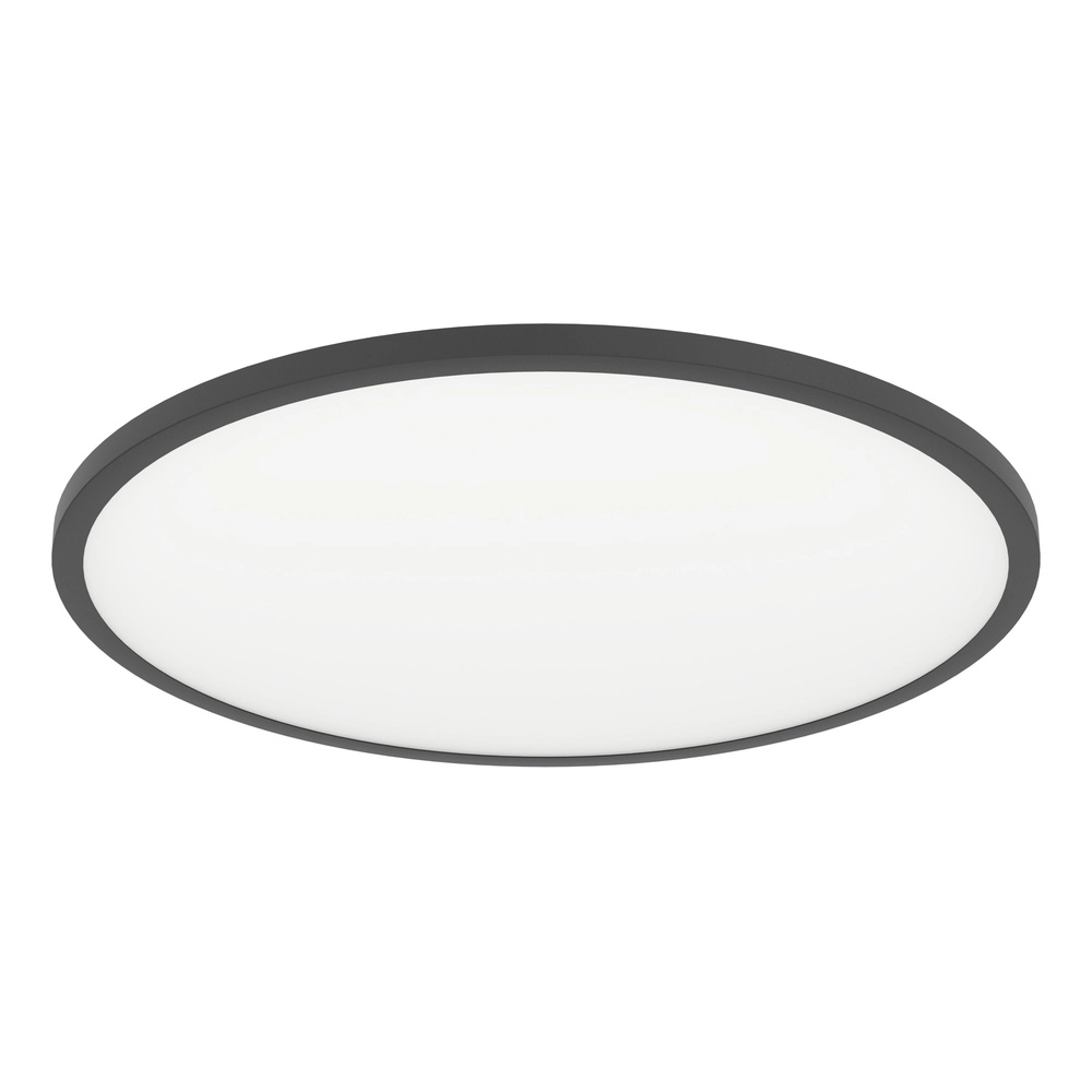 Lumière de plafond intelligente et fine Sarsina-Z Ø 60cm - noir