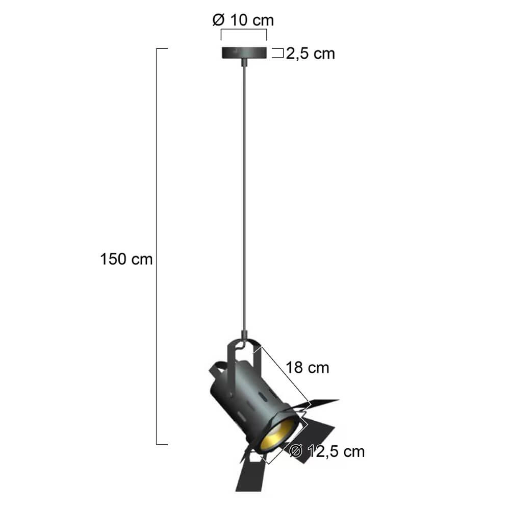 Lampe suspendue Beam Carré Steinhauer 8712746153279