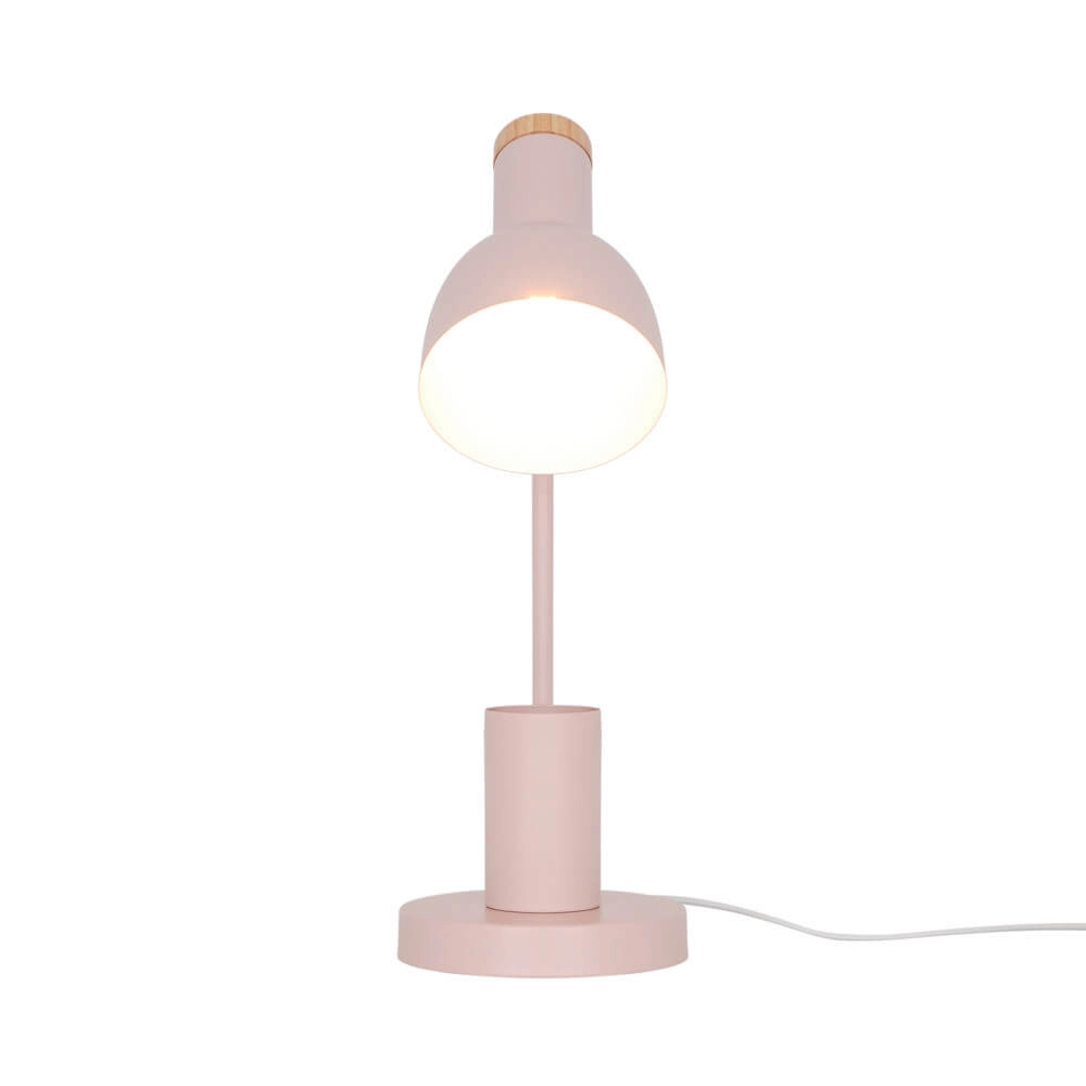 Lampe de bureau rose Devone avec porte-plume Nordlux 5704924024566