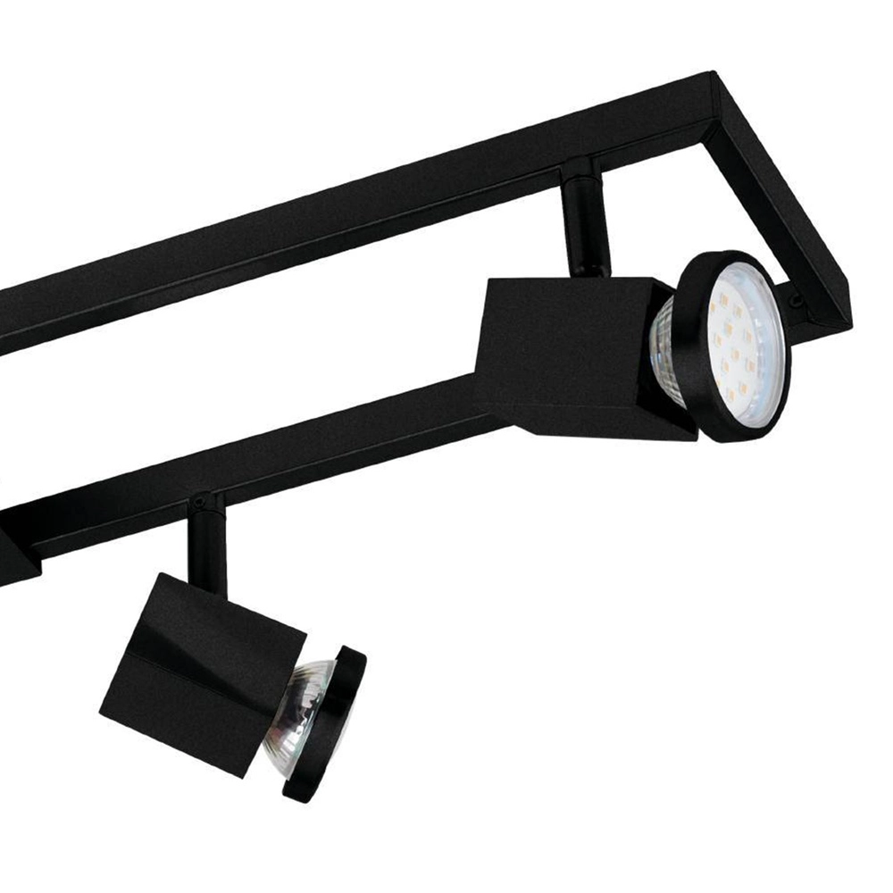 Lumière LED de plafond Zeraco 1 4x GU10 Eglo 9002759310721