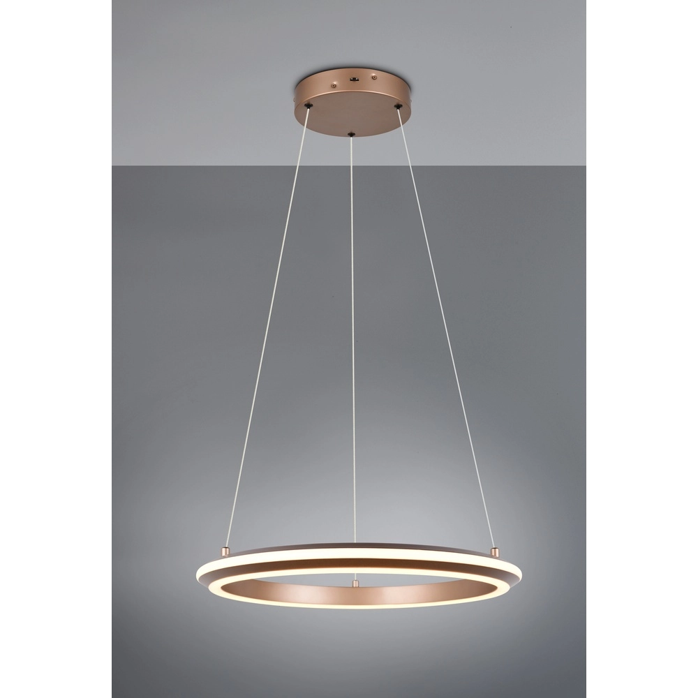 Suspension Amador brun moka Ø 45cm Trio 4017807664164
