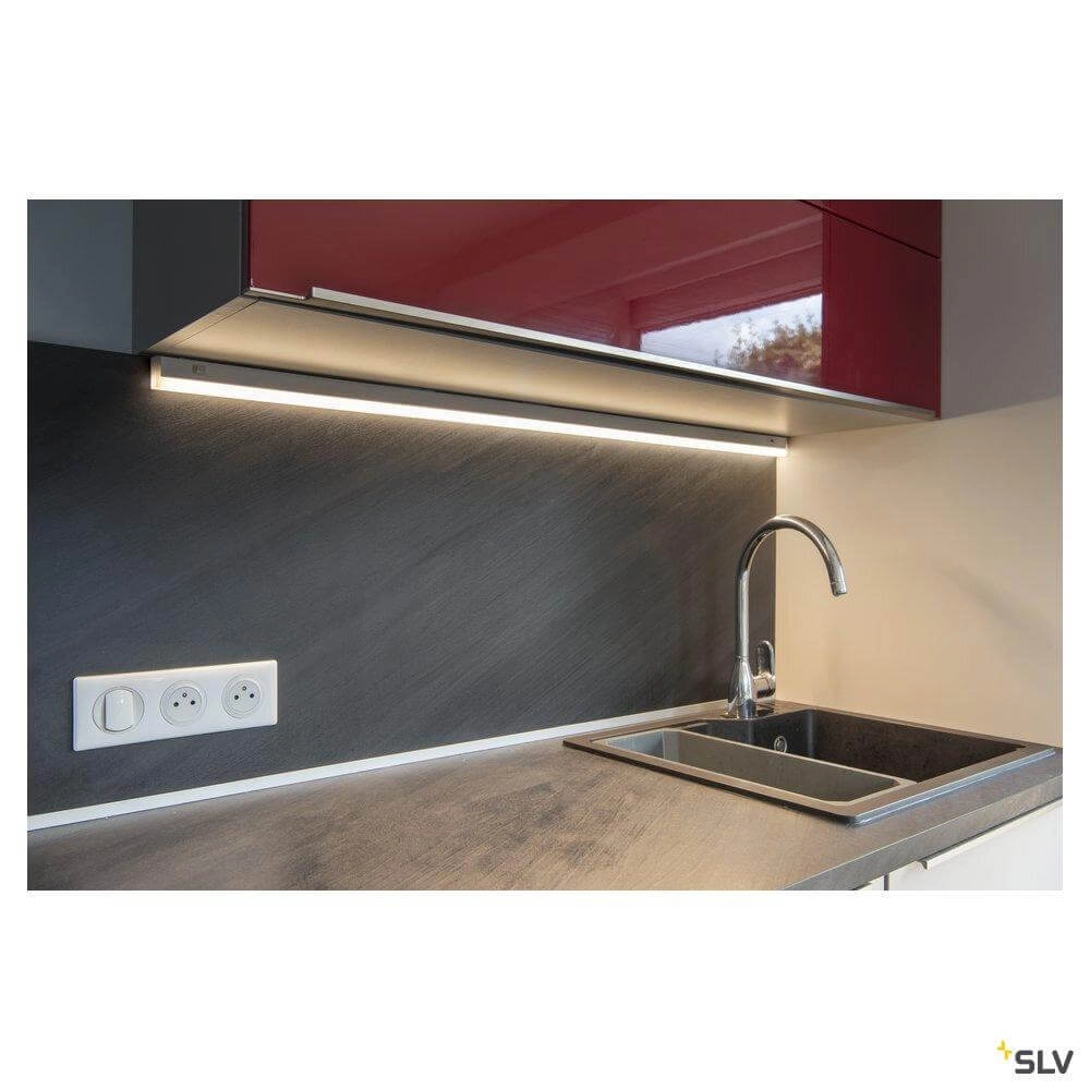 Éclairage de cuisine LED Batten 18w - 3000K - 118cm blanc SLV 4024163261890
