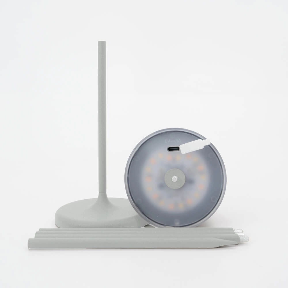 Lampe de table Mannera Gris rechargeable Eglo 9008606355525