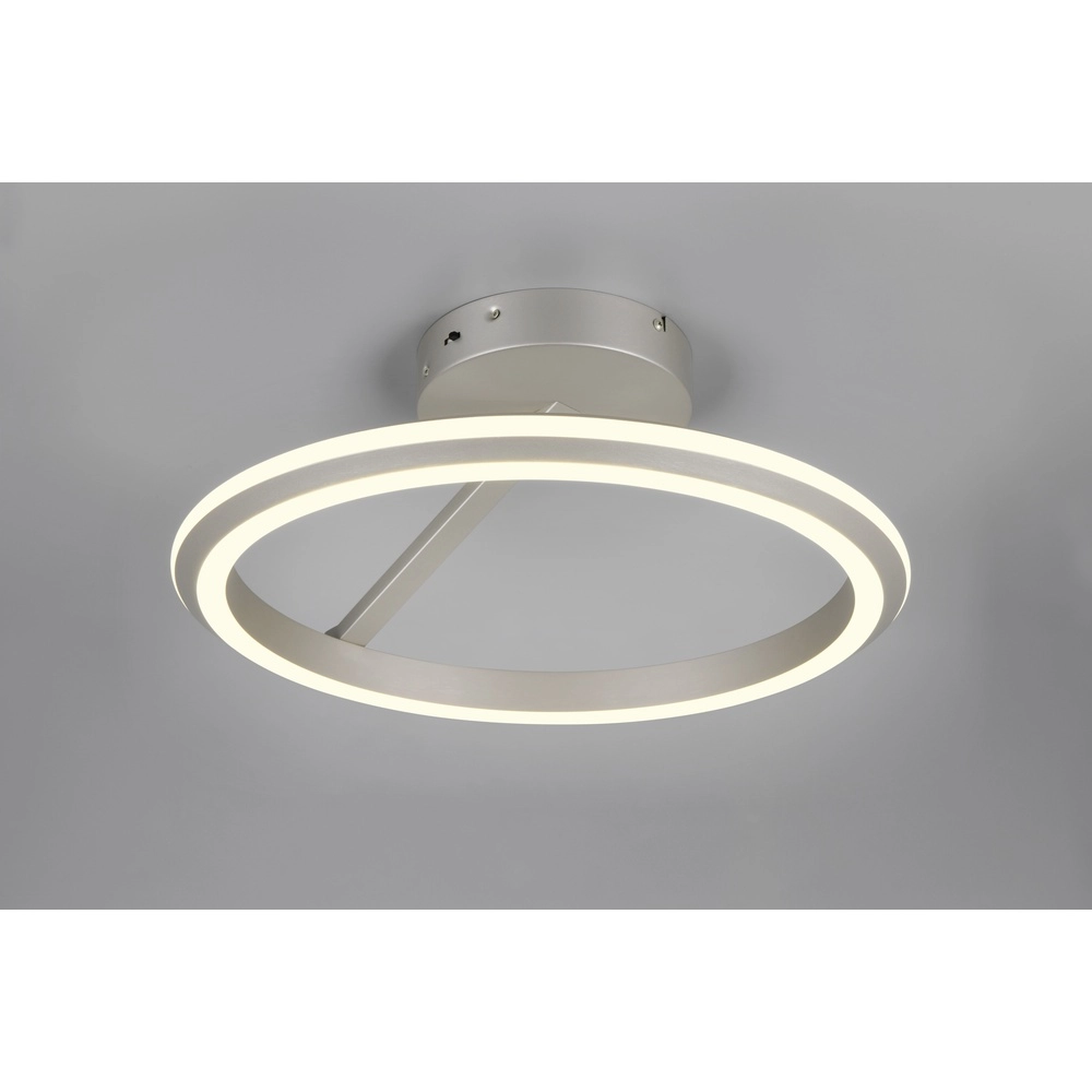 Plafonnier rond Amador nickel Trio 4017807662115