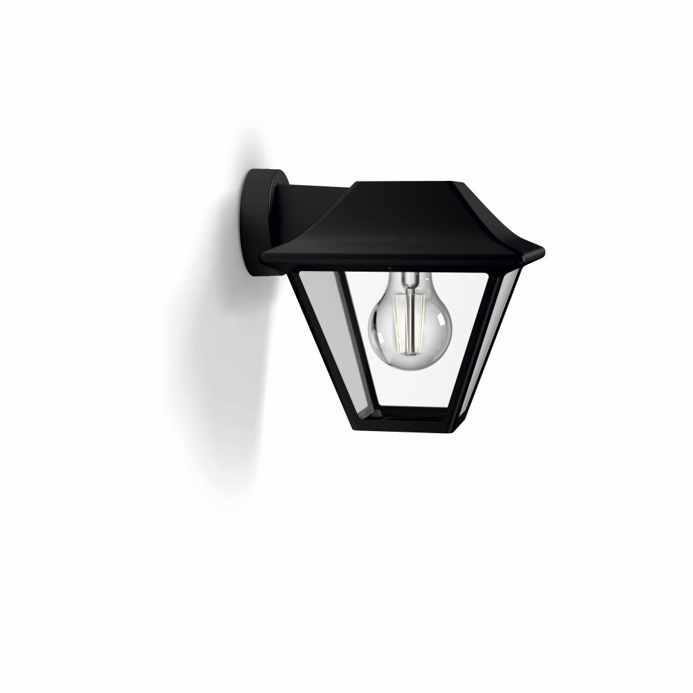 Applique murale Alpenglow 20 cm noir Philips 8718696158159
