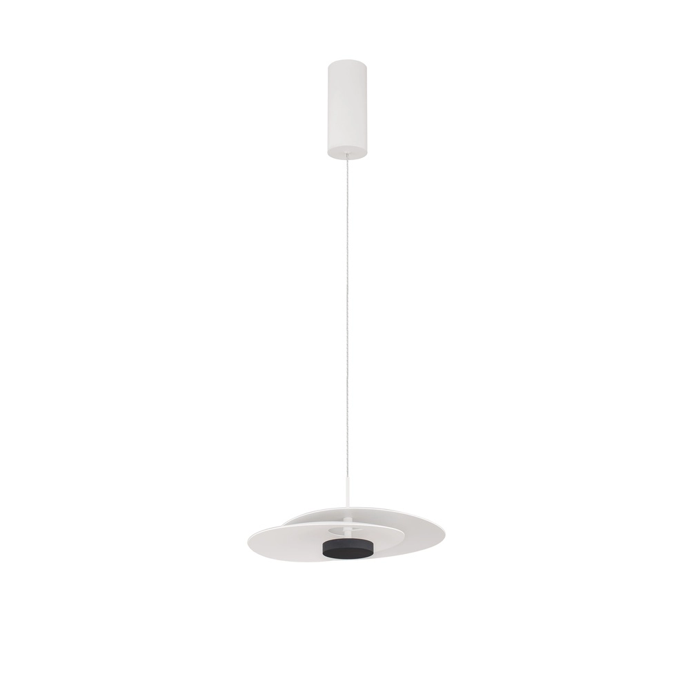 Suspension Olea design blanc Ø 35cm Lyora 5212017456939