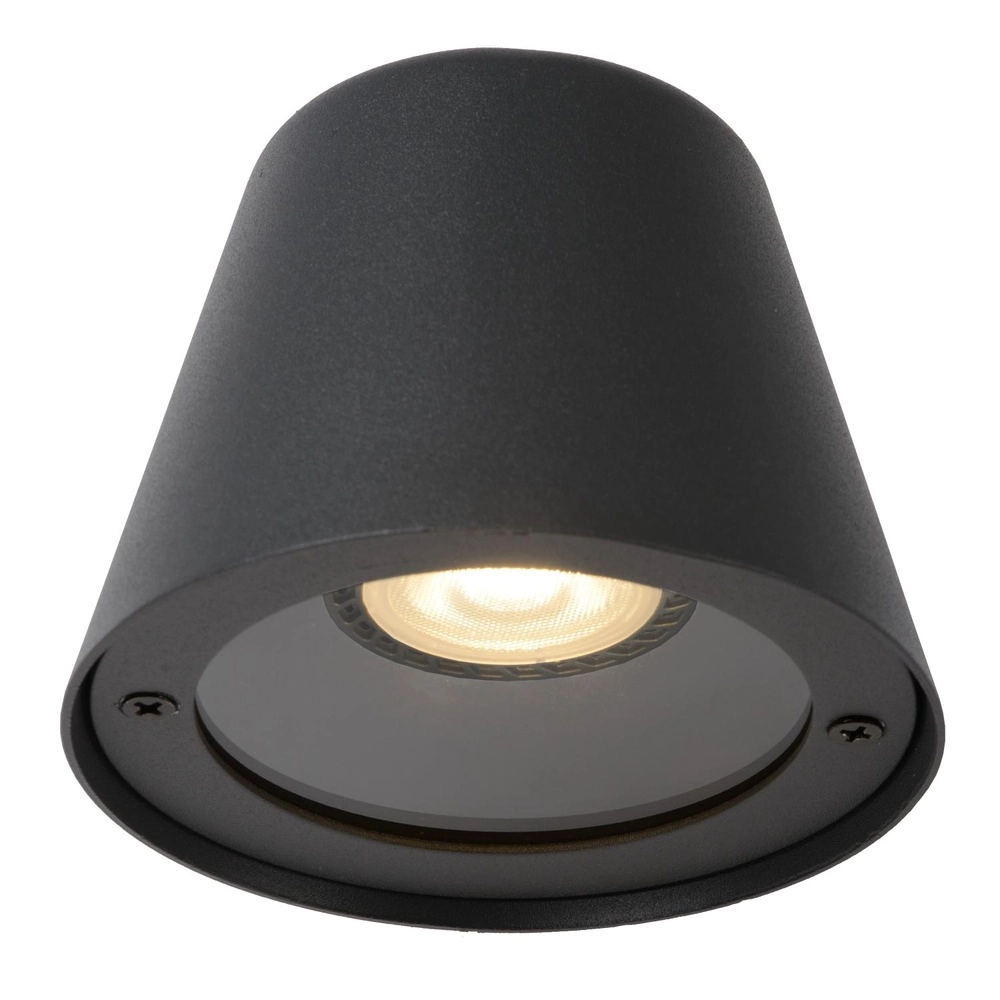 Projecteur mural Dingo-Led Anthracite IP44 Lucide 5411212143815