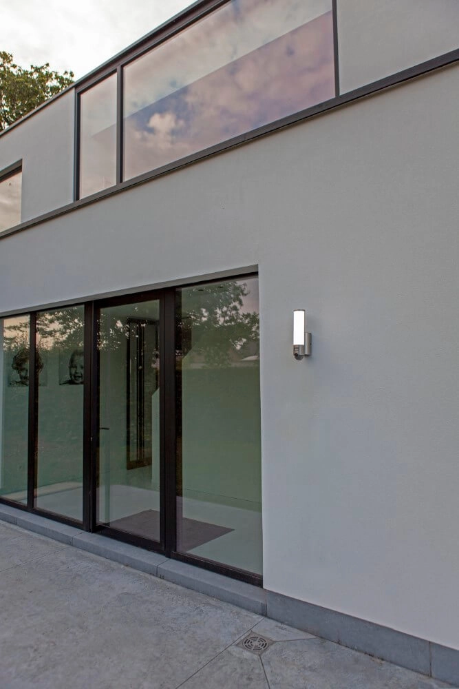 Applique Elara En acier inoxydable avec caméra Lutec 6939412014043