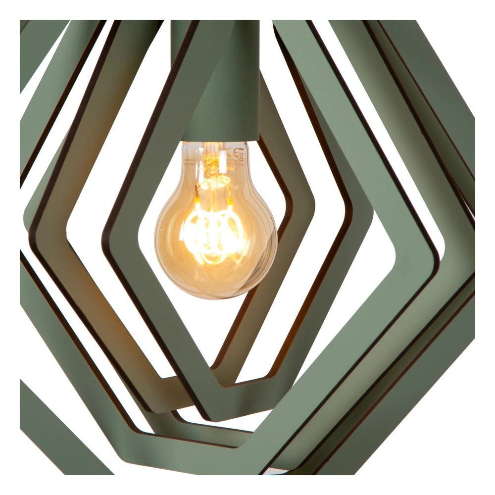 Lampe suspendue pour la chambre des enfants Mauro Vert Lucide 5411212771490