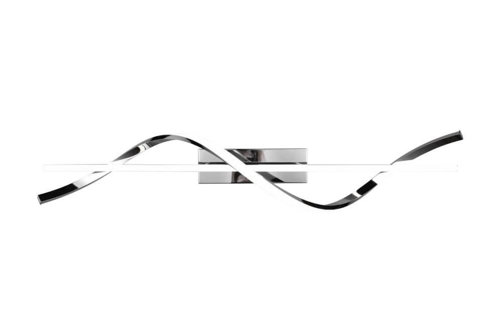 Plafonnier Isabel Chromé de 100 cm de long Trio 4017807561371