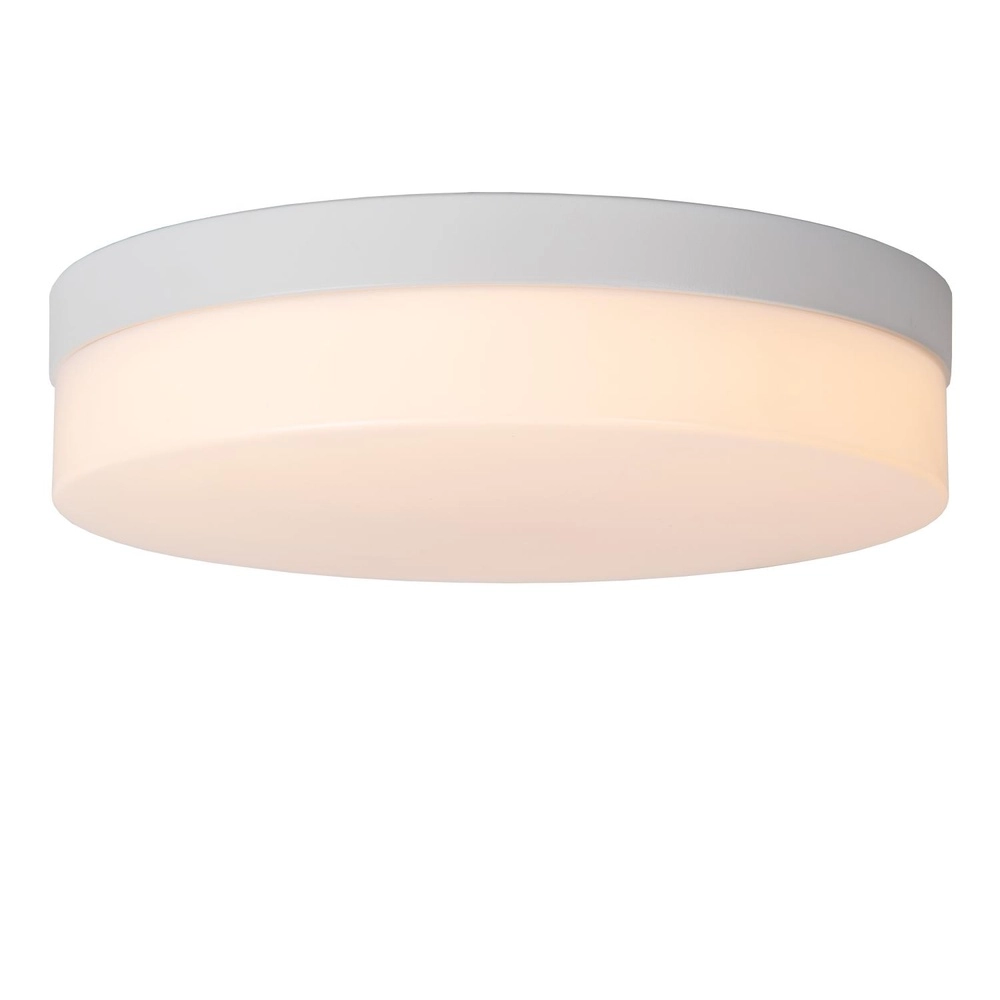 Éclairage de plafond Biskit Ø 28cm - IP44 blanc Lucide 5411212792167