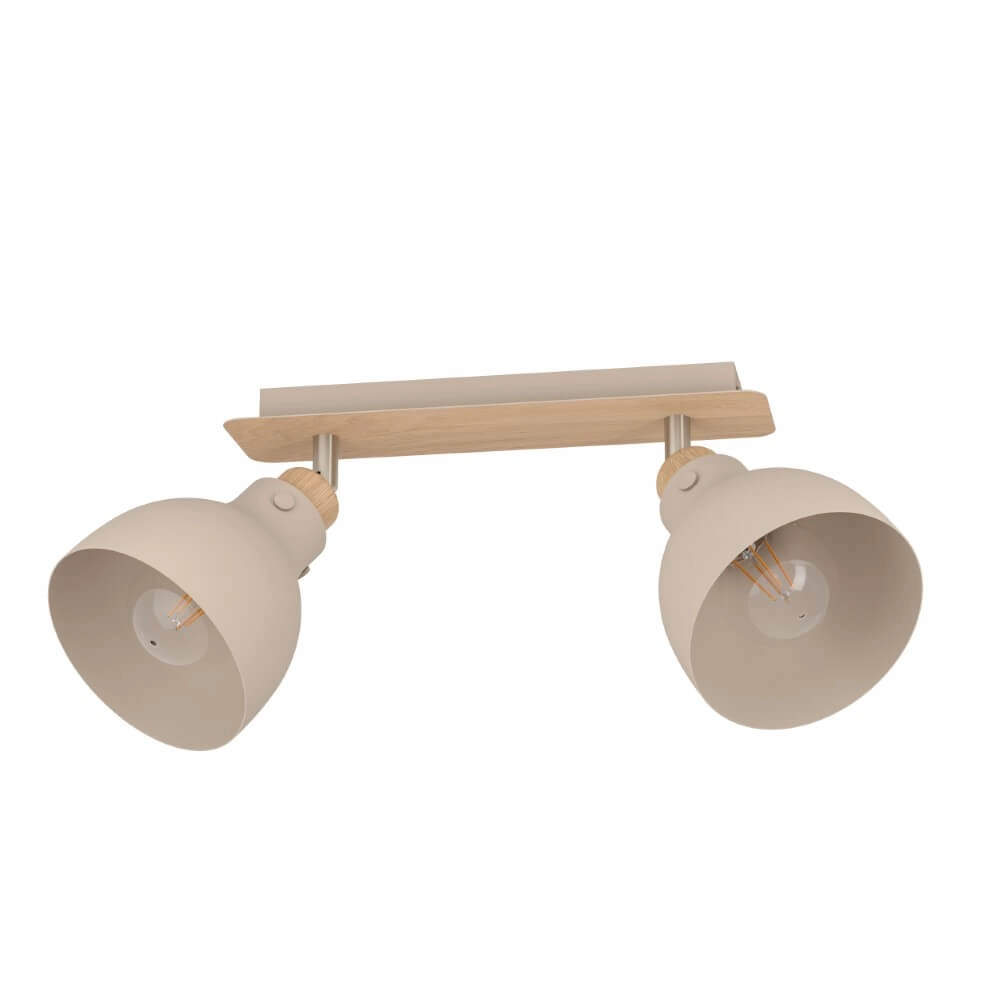 Plafonnier Japandi Arrecife 2 lumières