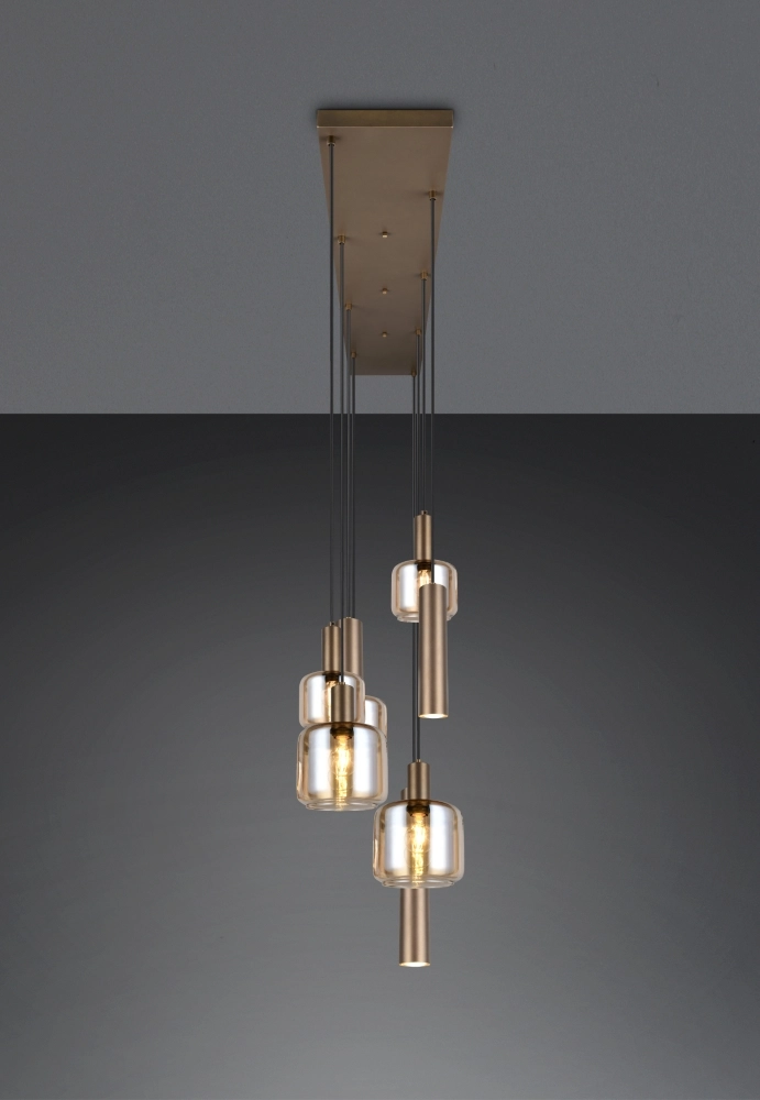 Lampe pendante de conception Mataro 8 lumières (3x GU10) Trio 4017807707724
