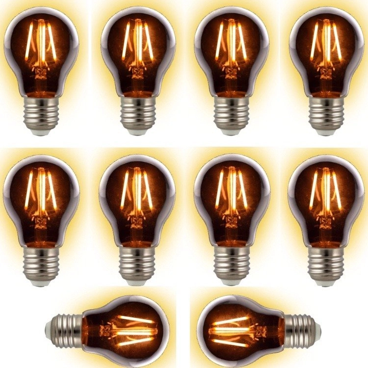Source de lumière 4W - E27 - Led (10 x) filament Circle 8716803509009
