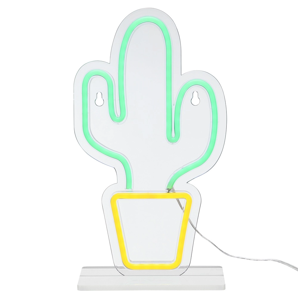 Lampe murale au néon Neon-Tales Cactus Brilliant 4004353477843