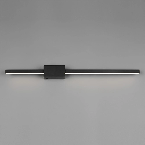 Lampe murale moderne Cassino noir 70,5 cm Trio 4017807683226