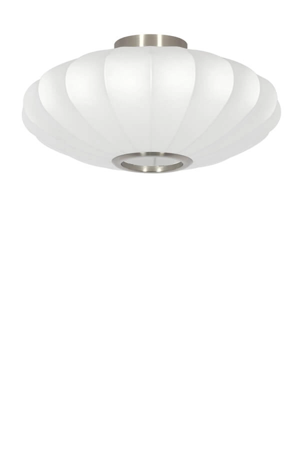 Plafonnier Japandi Fay Ø 40cm blanc Light & Living 8717807760434