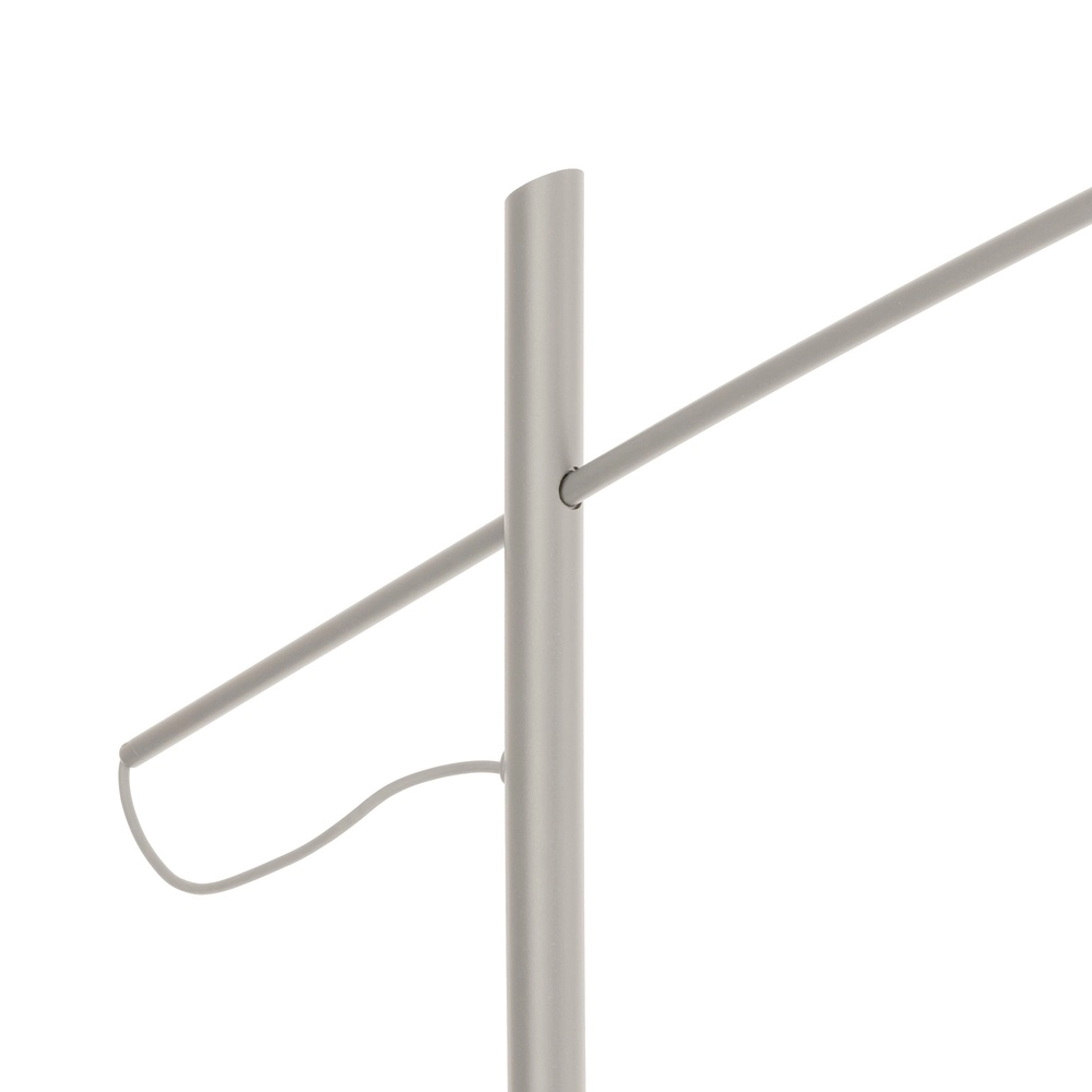 Lampe de pied Poise brun sable Ø 72cm Lyora 5903139116862