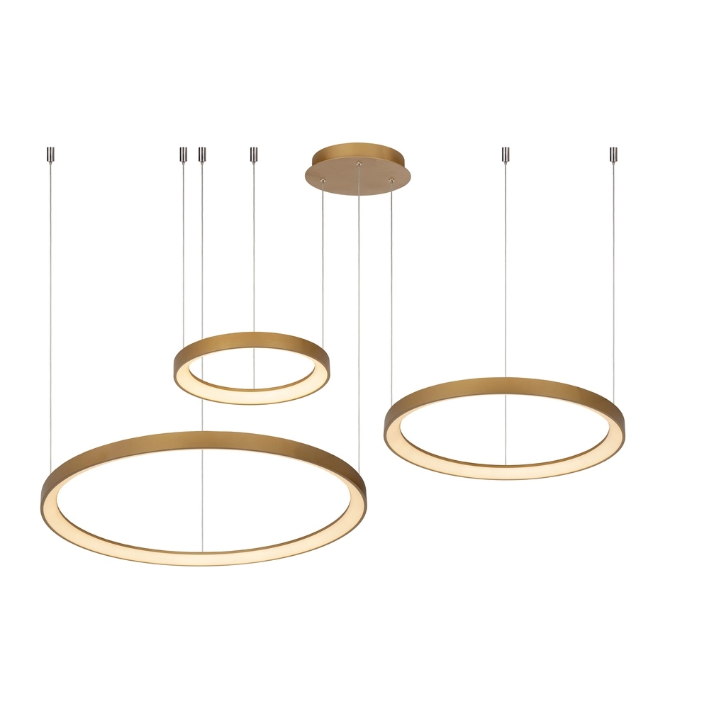 Lampe pendante dorée Vidal Conception