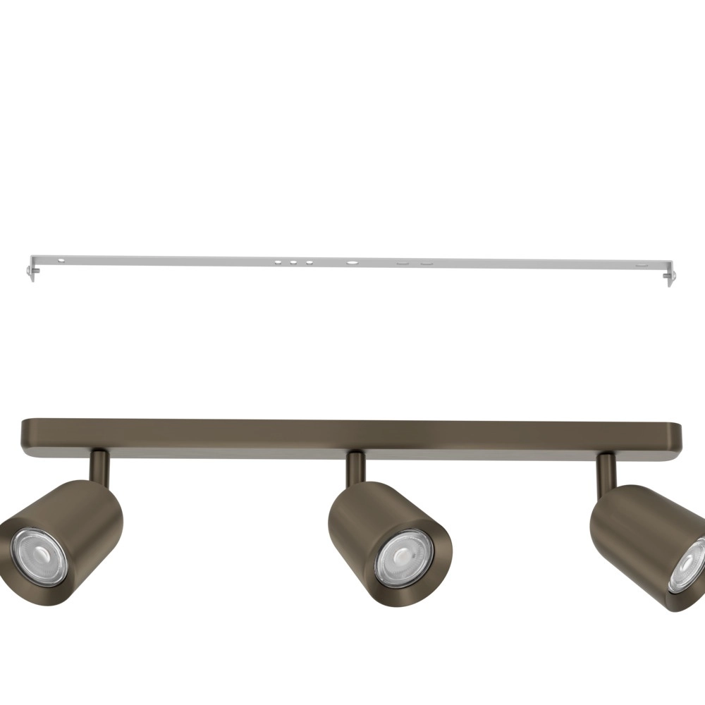 Spot monté en surface Camaldoli Bronze 3 lumières Eglo 9008606360420