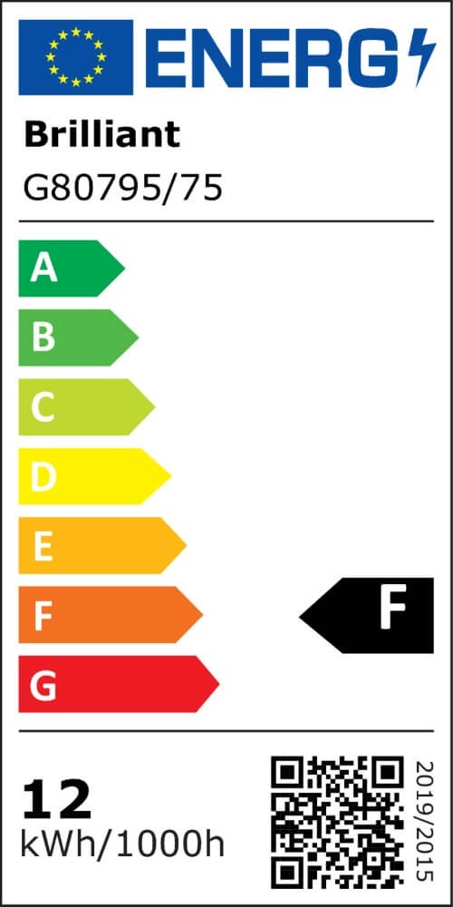 Plafonnier Farica Starry blanc Ø 26cm - 4000K Brilliant 4004353446054