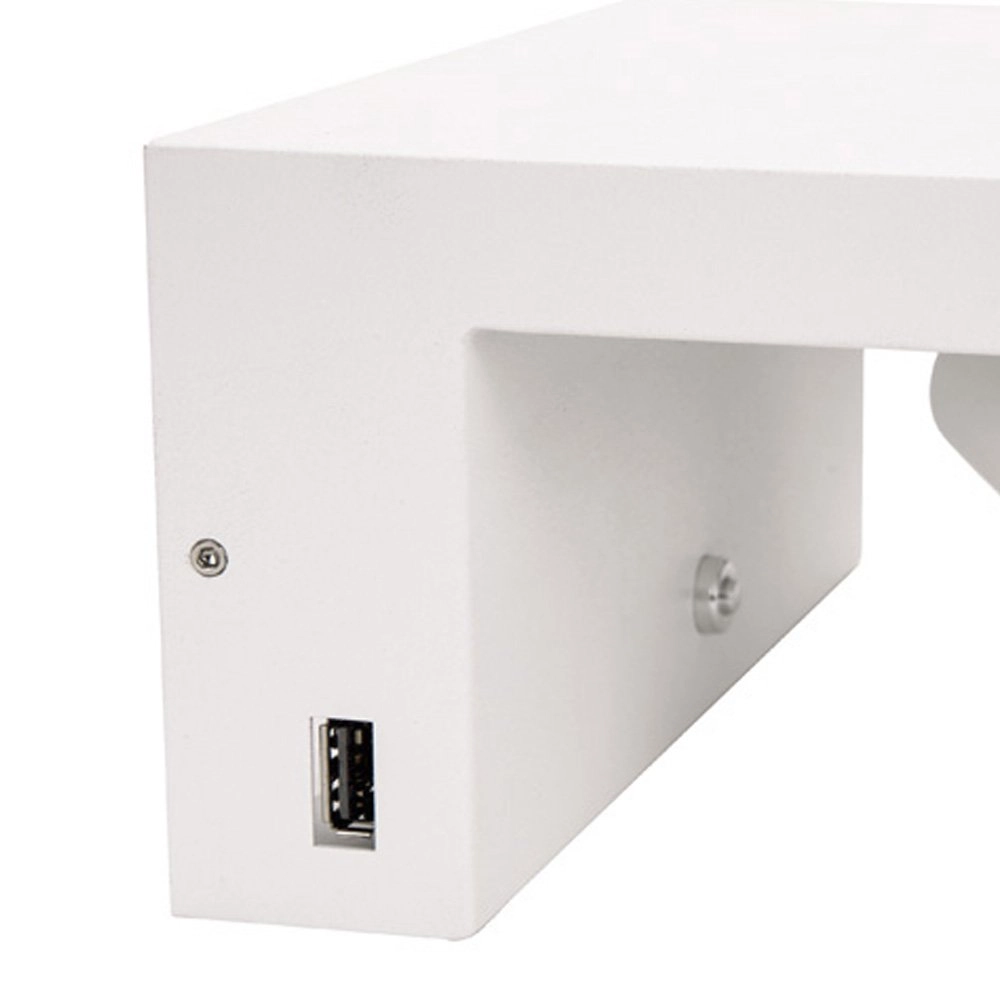 Applique murale Karpo USB blanc SLV 4024163223263