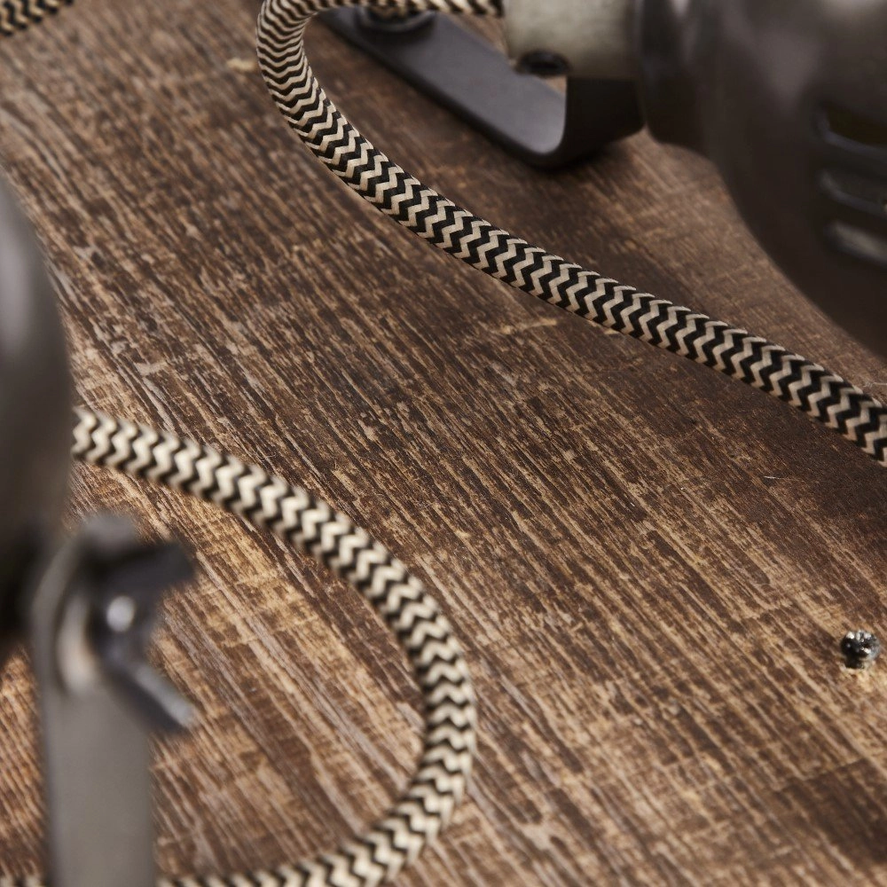 Spot de plafond Carmen Wood Vintage Brilliant 4004353310669