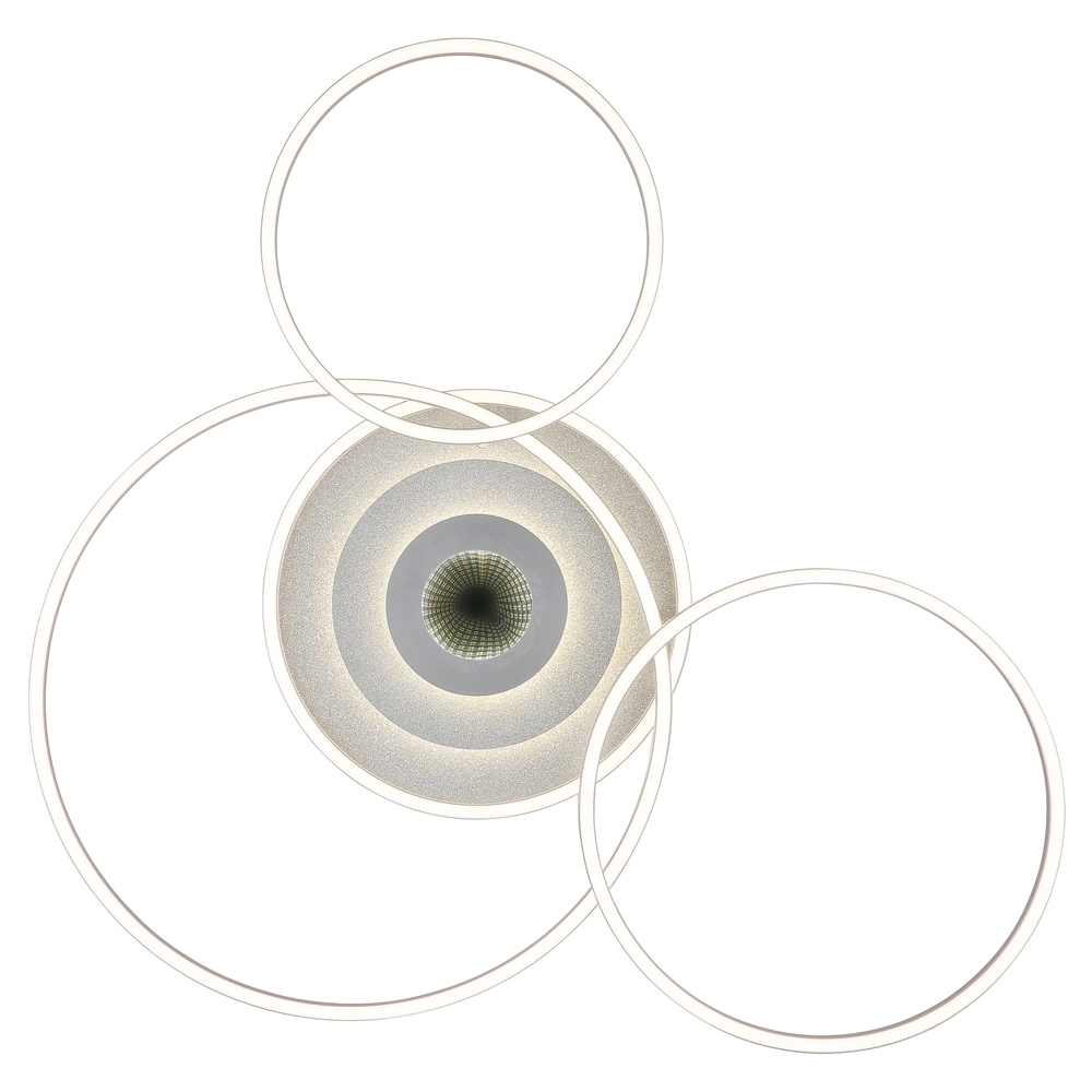 Lampe de plafond à design Miles 99,2 x 99,2 cm Globo 9007371592722
