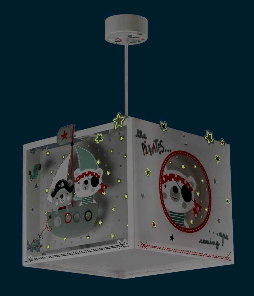 Lampe suspendue chambre d'enfant The Pirates Dalber 8420406745527