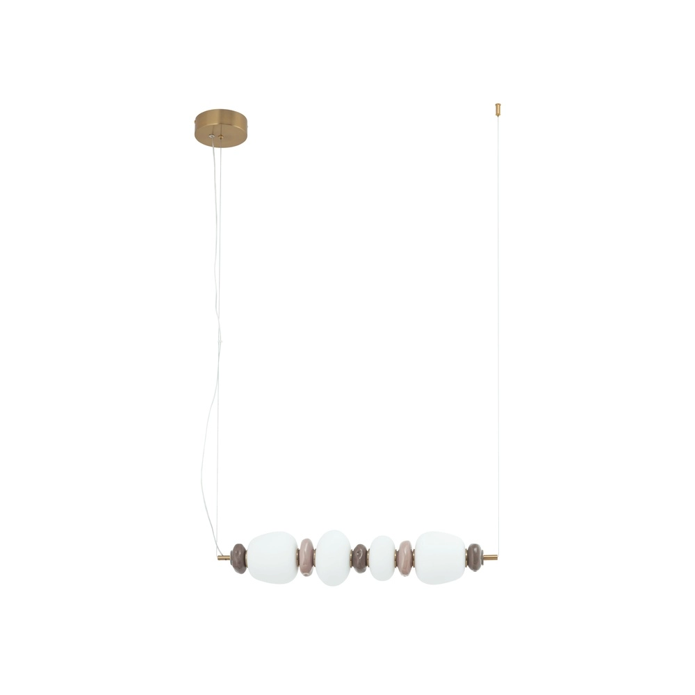 Lampe suspendue Ceramic Led céramique et verre 71 cm