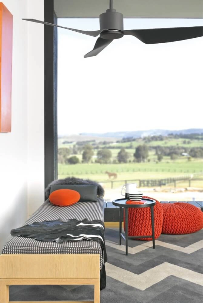 Ventilateur de plafond noir Airfusion Climate II Ø 127 cm Beacon 9333509091141