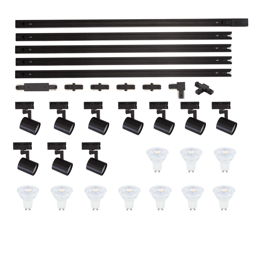 Raillage de 5 mètres Unik avec 10 projecteurs