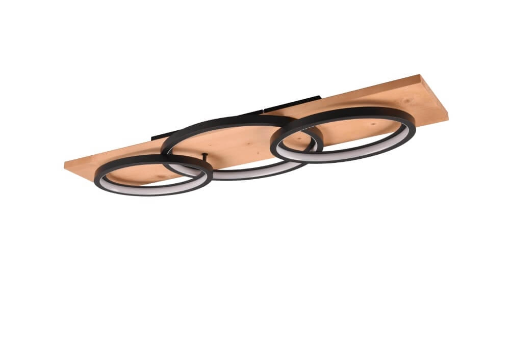 Plafonnier design Barca noir