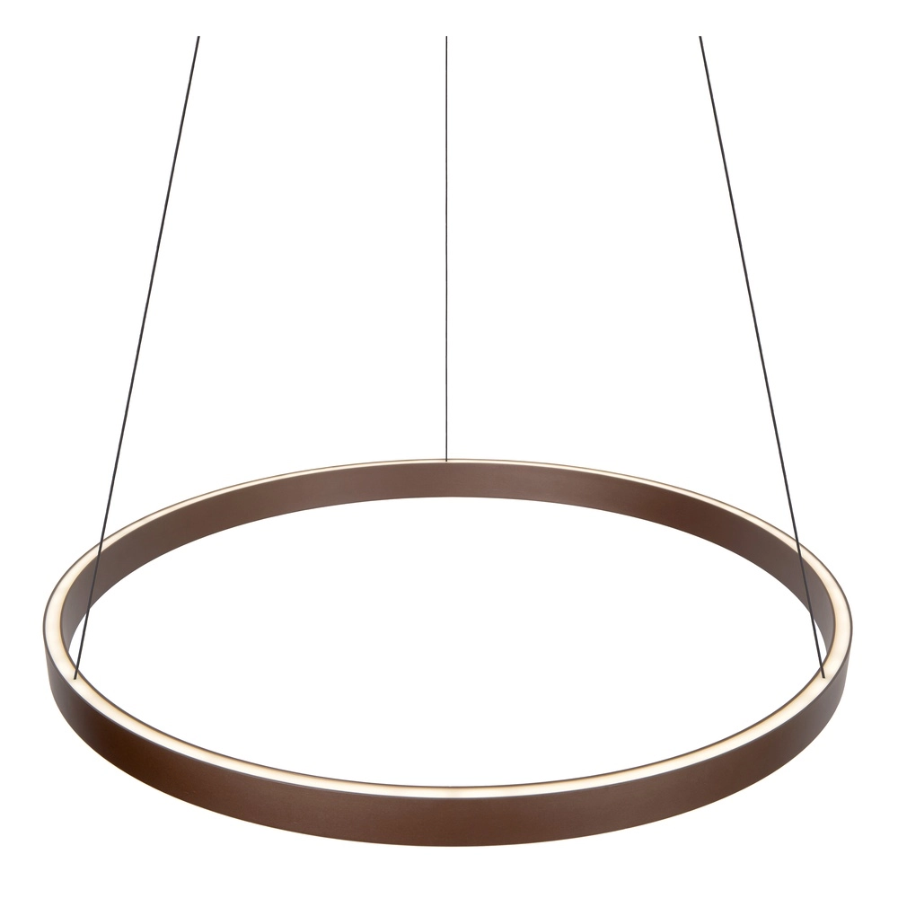 Lampe pendante de conception Liane brun rouille Ø 80cm Lucide Vibes 5411212461124