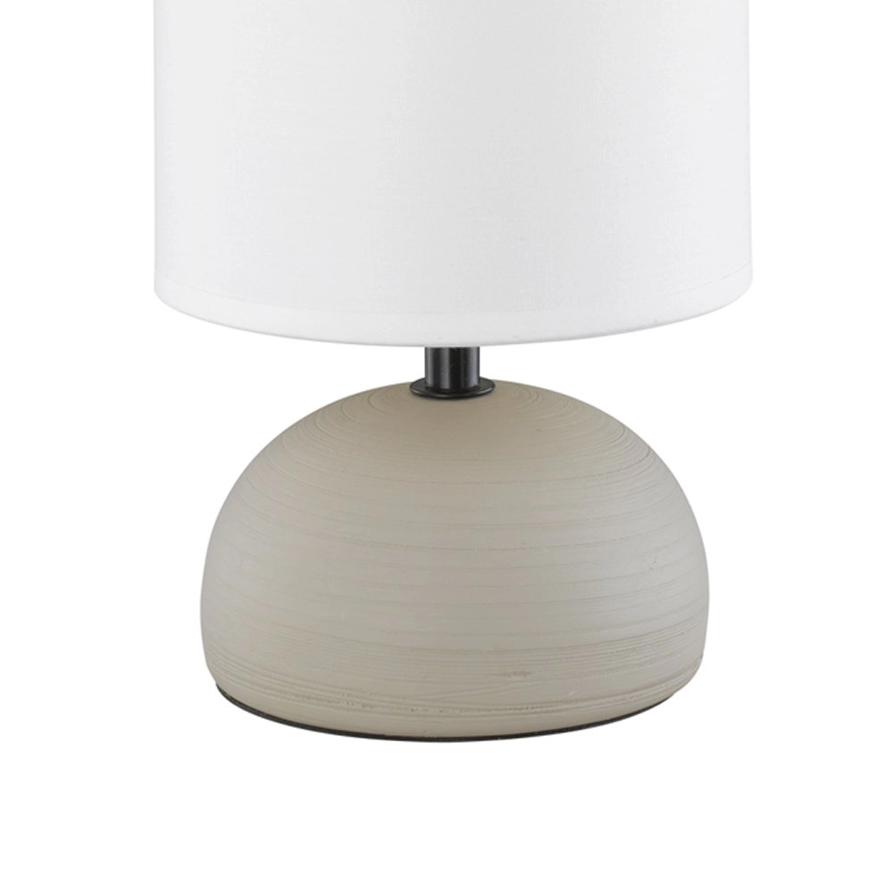 Lampe de table Luci Cappuccino 23 cm avec du blanc Trio 4017807346183