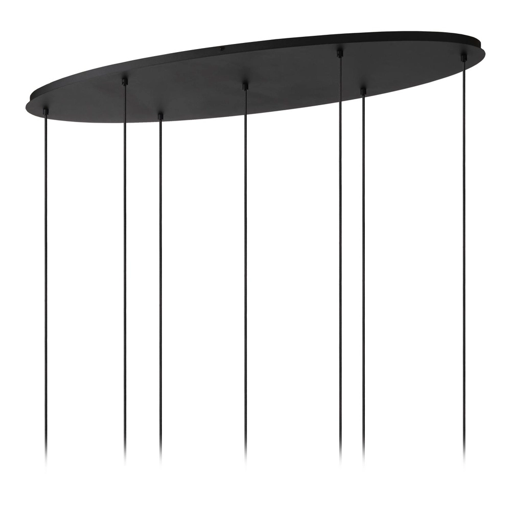 Lampe pendante noire Eloise 7 lumières Lucide 5411212452481