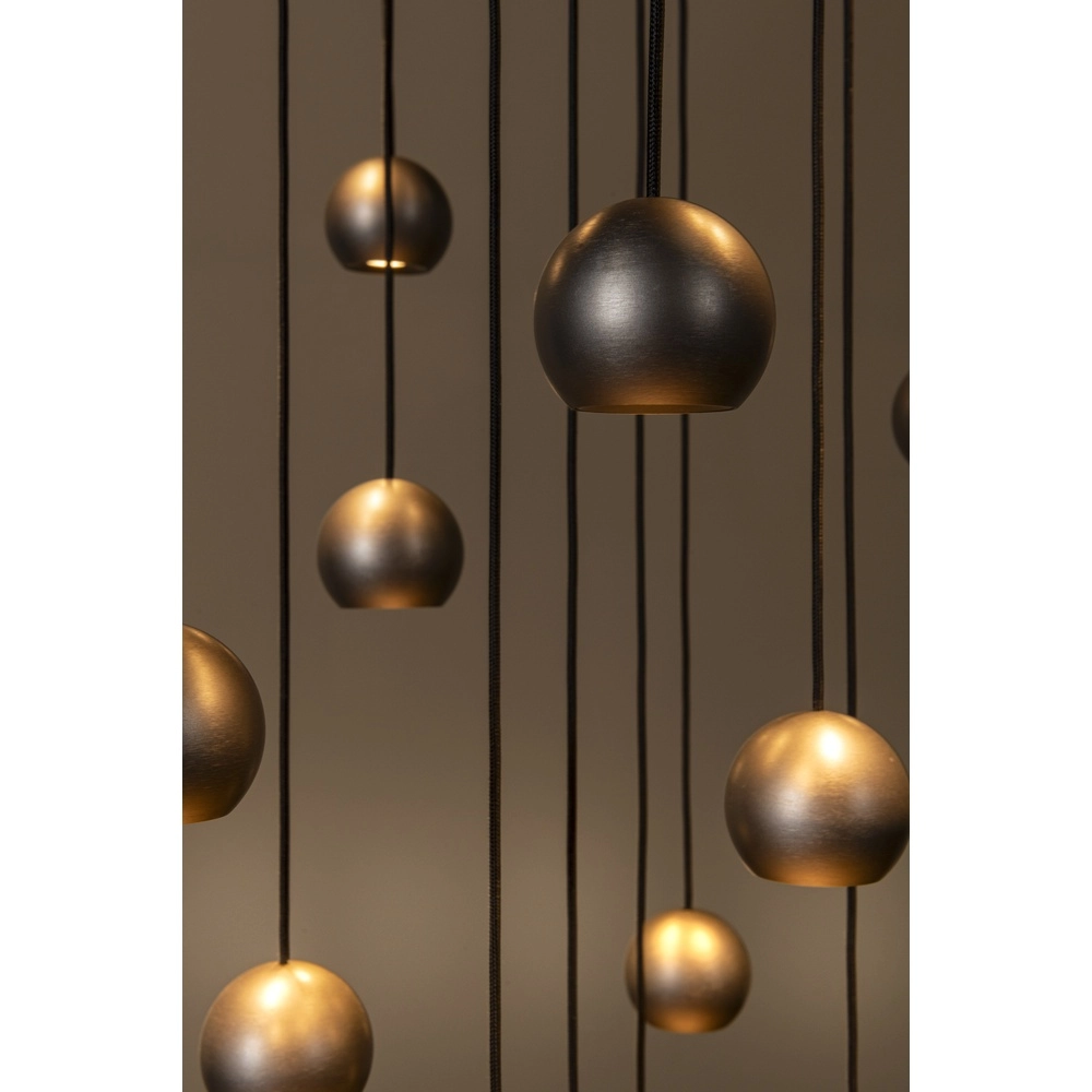 Lampe pendante Vide Design Montana 16 café clair Premium by Lucide 5411212680174