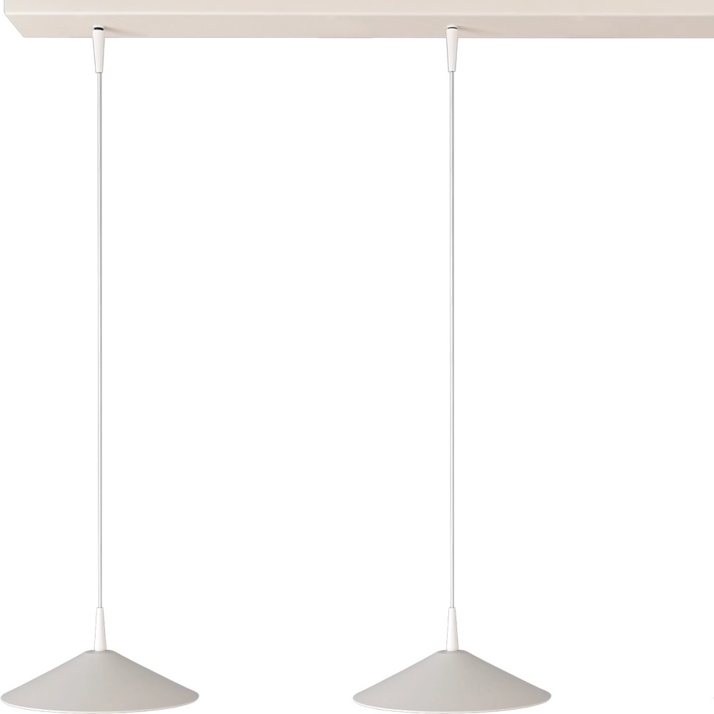 Lampe pendante à 3 lampes Ceppo blanc Ø 22cm Masterlight 8718121358581