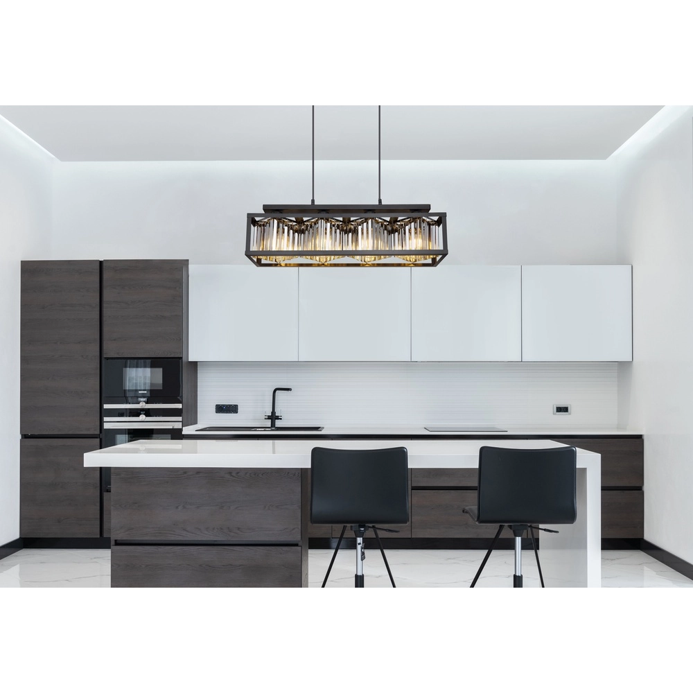 Lampe suspendue Mathilde Noir Globo 9007371430116