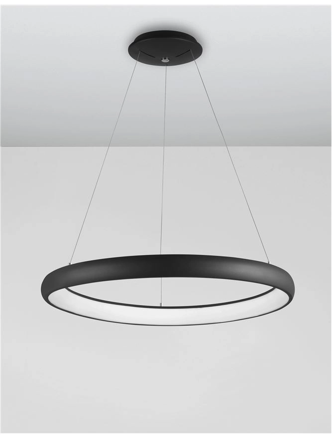 Suspension design Albi noir Ø 61cm Lyora 5212017416872