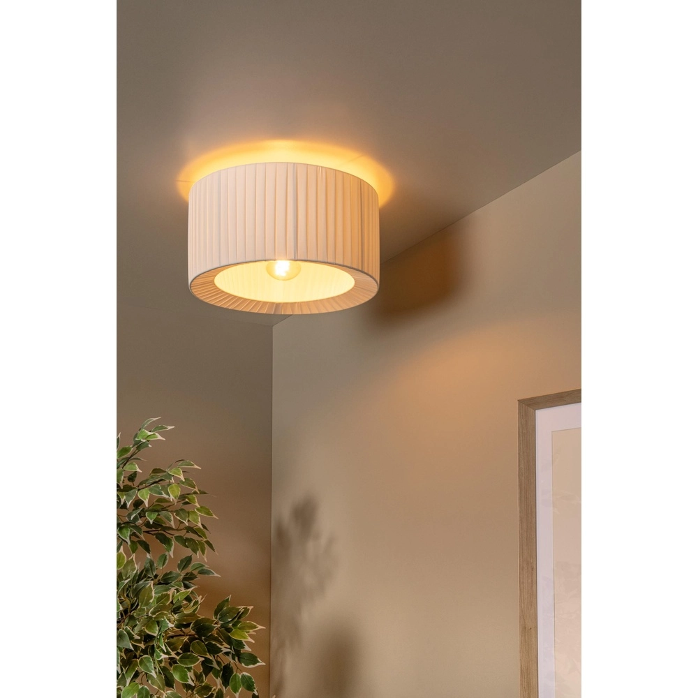 Lampe de plafond blanche Fold Ø 40 cm de conception Lucide 5411212212108
