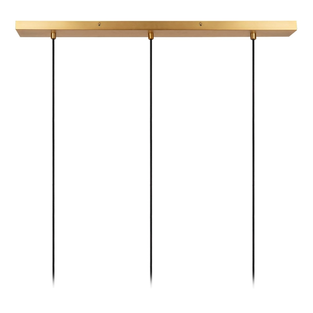 Lampe suspendue à 3 lampes Corina Noir Lucide 5411212032027