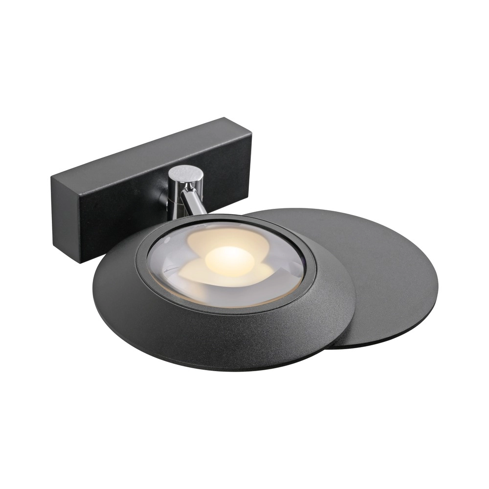 Lumière murale LED 2L Pure Oculis Black Pearl Paul Neuhaus 4012248397008