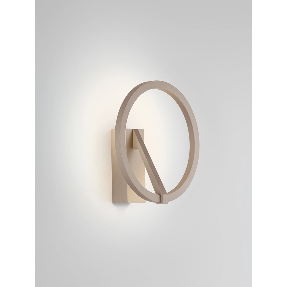 Applique murale design Tilia Brun moka